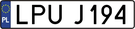 LPUJ194