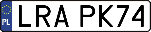 LRAPK74