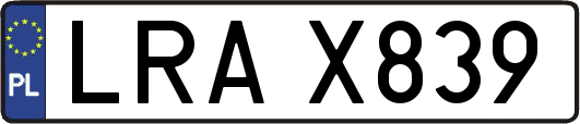 LRAX839