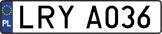 LRYA036