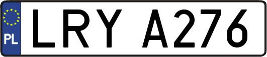 LRYA276