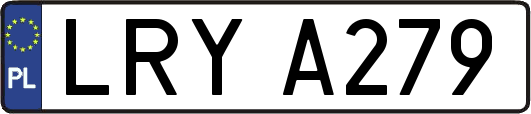 LRYA279