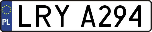 LRYA294