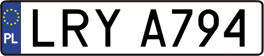 LRYA794