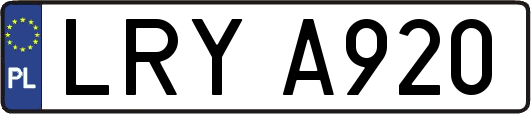 LRYA920
