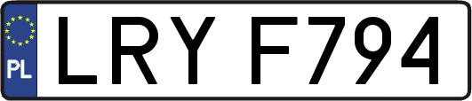 LRYF794