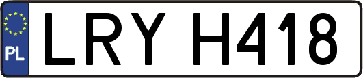 LRYH418