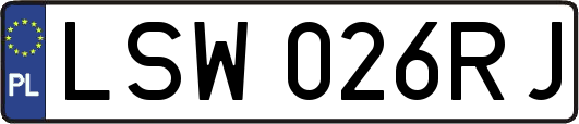 LSW026RJ