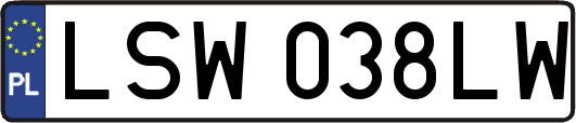 LSW038LW