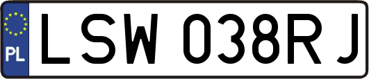 LSW038RJ