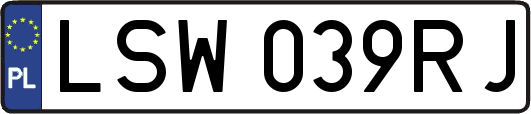 LSW039RJ