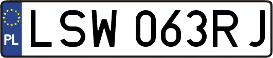 LSW063RJ