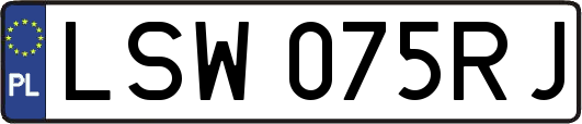 LSW075RJ