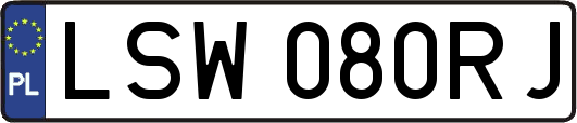 LSW080RJ