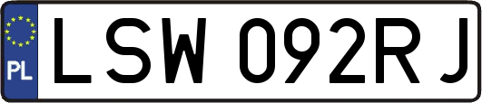 LSW092RJ