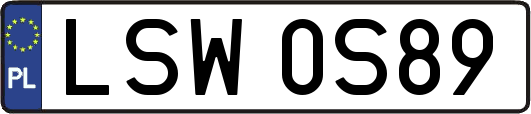 LSW0S89