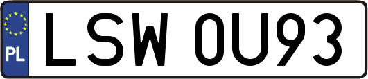 LSW0U93