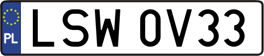 LSW0V33