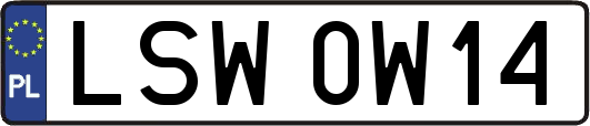 LSW0W14