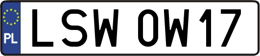 LSW0W17