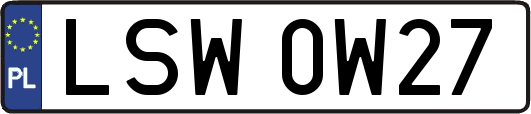 LSW0W27