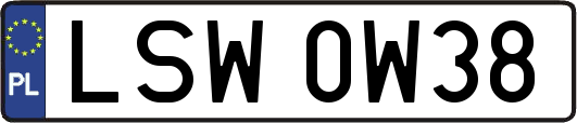 LSW0W38