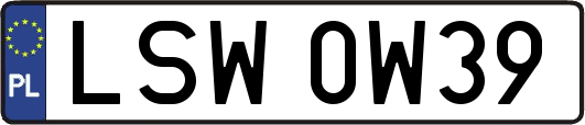 LSW0W39