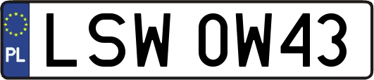 LSW0W43