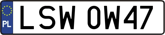 LSW0W47