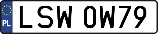 LSW0W79