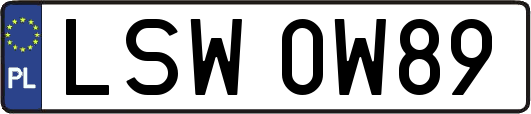 LSW0W89