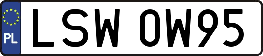 LSW0W95