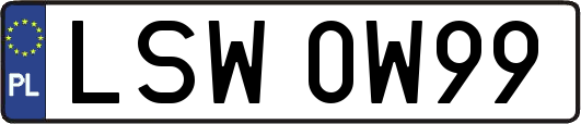 LSW0W99