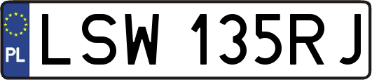 LSW135RJ