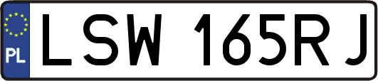 LSW165RJ