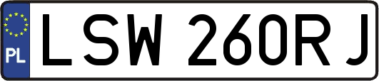 LSW260RJ