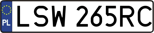 LSW265RC