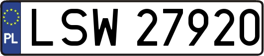 LSW27920