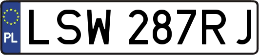 LSW287RJ