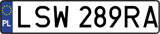 LSW289RA