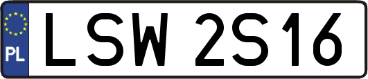 LSW2S16