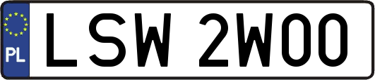 LSW2W00