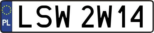 LSW2W14