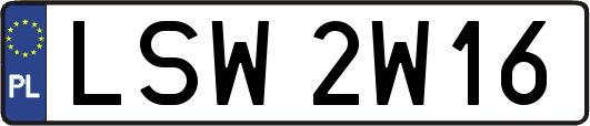 LSW2W16