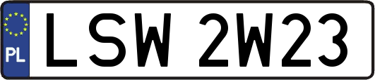 LSW2W23