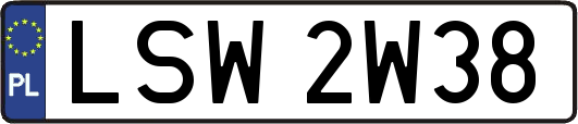 LSW2W38