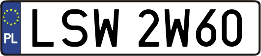 LSW2W60