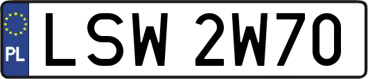 LSW2W70
