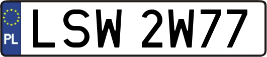 LSW2W77