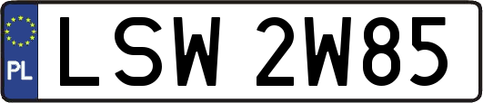 LSW2W85